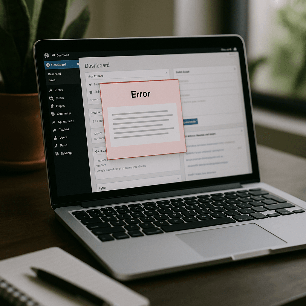 Errores comunes en el mantenimiento de WordPress