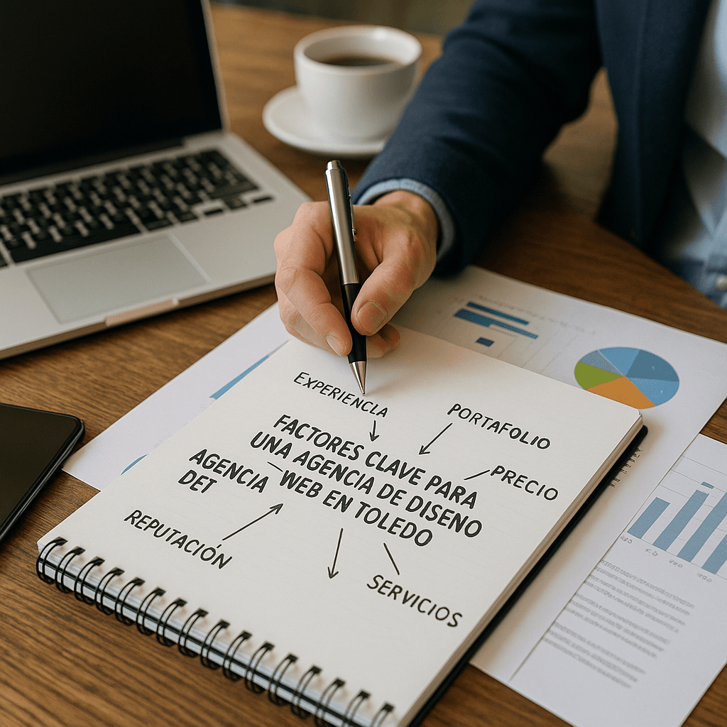 Factores clave para elegir una agencia de diseño web en Toledo