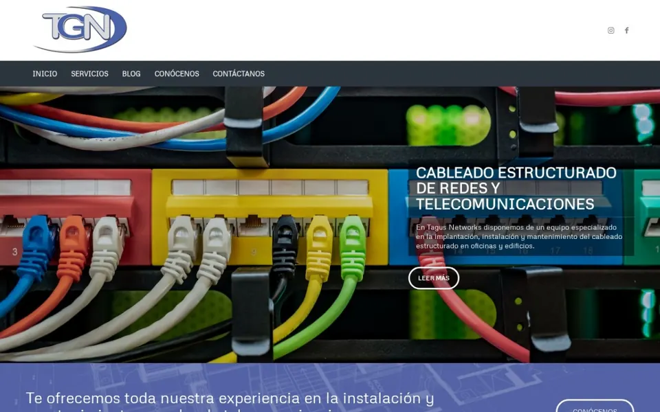 Proyecto web de Tagus Networks Proyecto web de Tagus Networks
